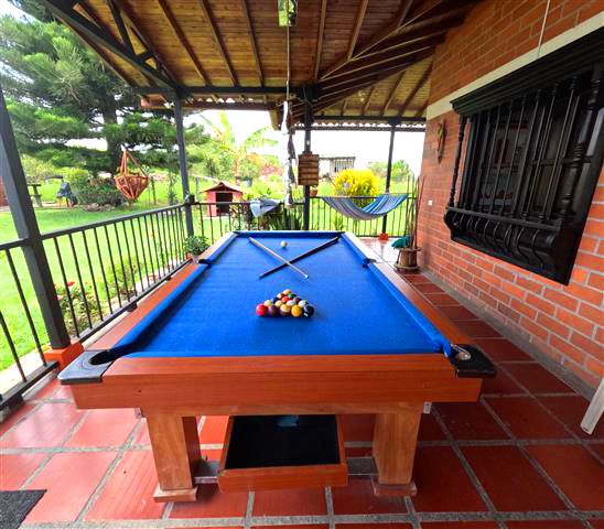mesa de billar poll Estancia Villa Gloria